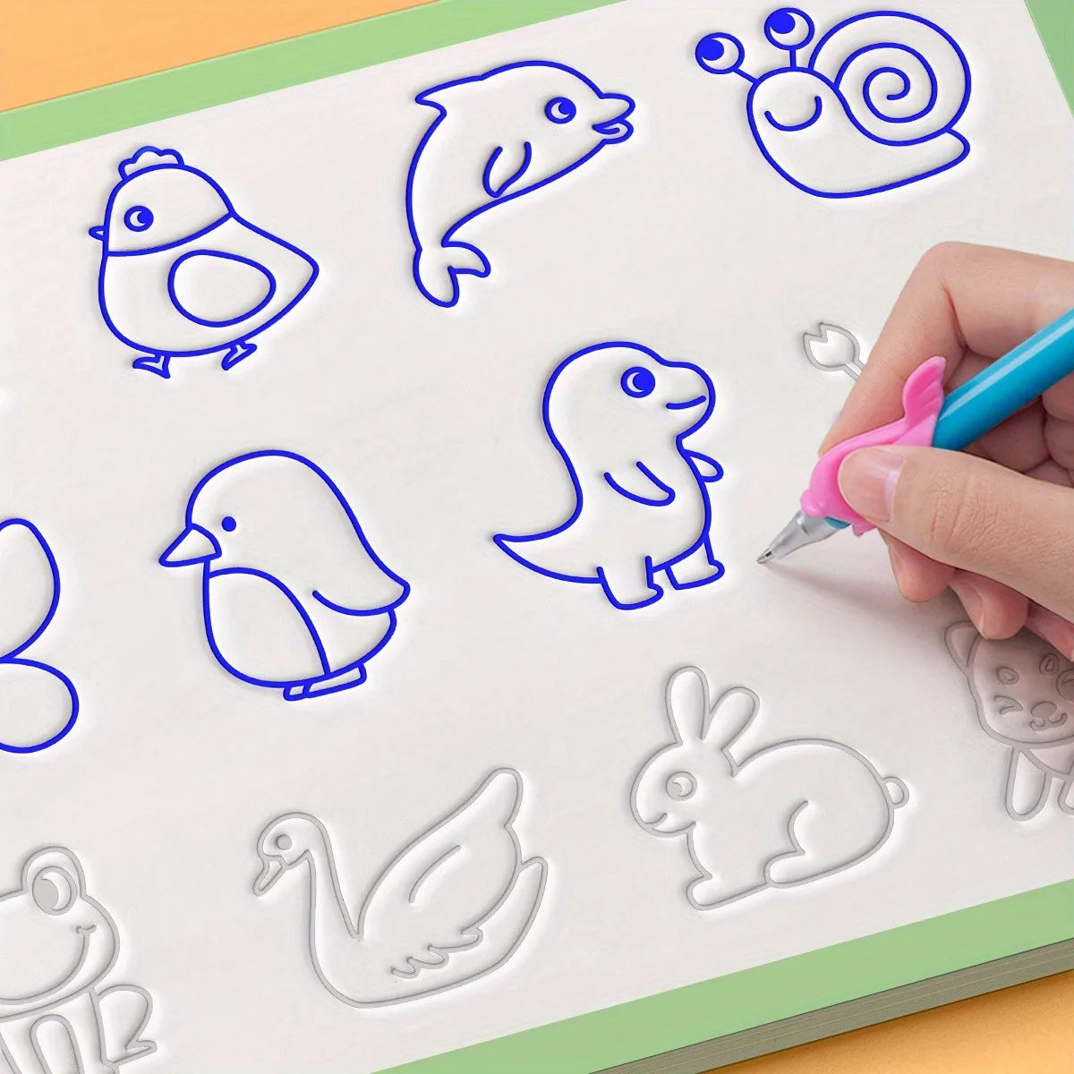 Magic Groove Practice Copybook for Kids