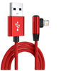 Cable USB-C a Lightning en L de 90 Grados