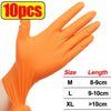 Heavy-Duty Textured Nitrile Work Gloves