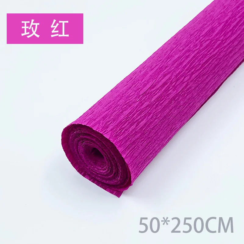 Handmade Crepe Paper Roll for DIY Paper Flowers