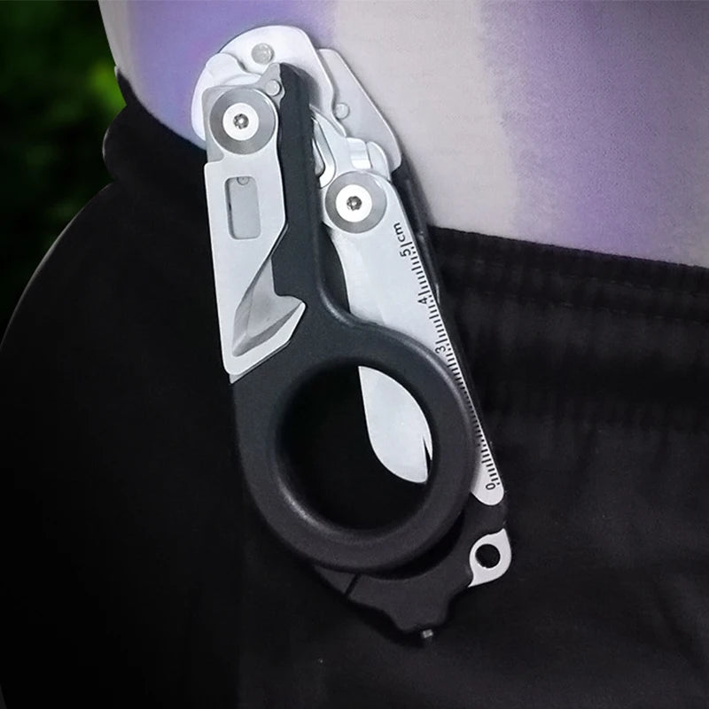 Compact Multi-Purpose Emergency Rescue Scissors
