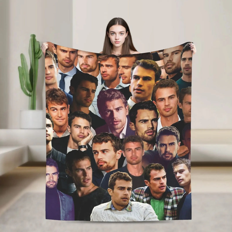 Manta de Polar con Collage de Fotos Personalizado