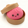 Glitter Dumpling Squishy Toy with Steamer Box