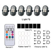 Wireless RGB LED Strobe Warning Light