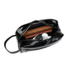 Vintage Leather Men's Clutch Bag with Detachable Waist Strap