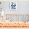 Digital Temperature and Humidity Monitor with Clock and Backlight