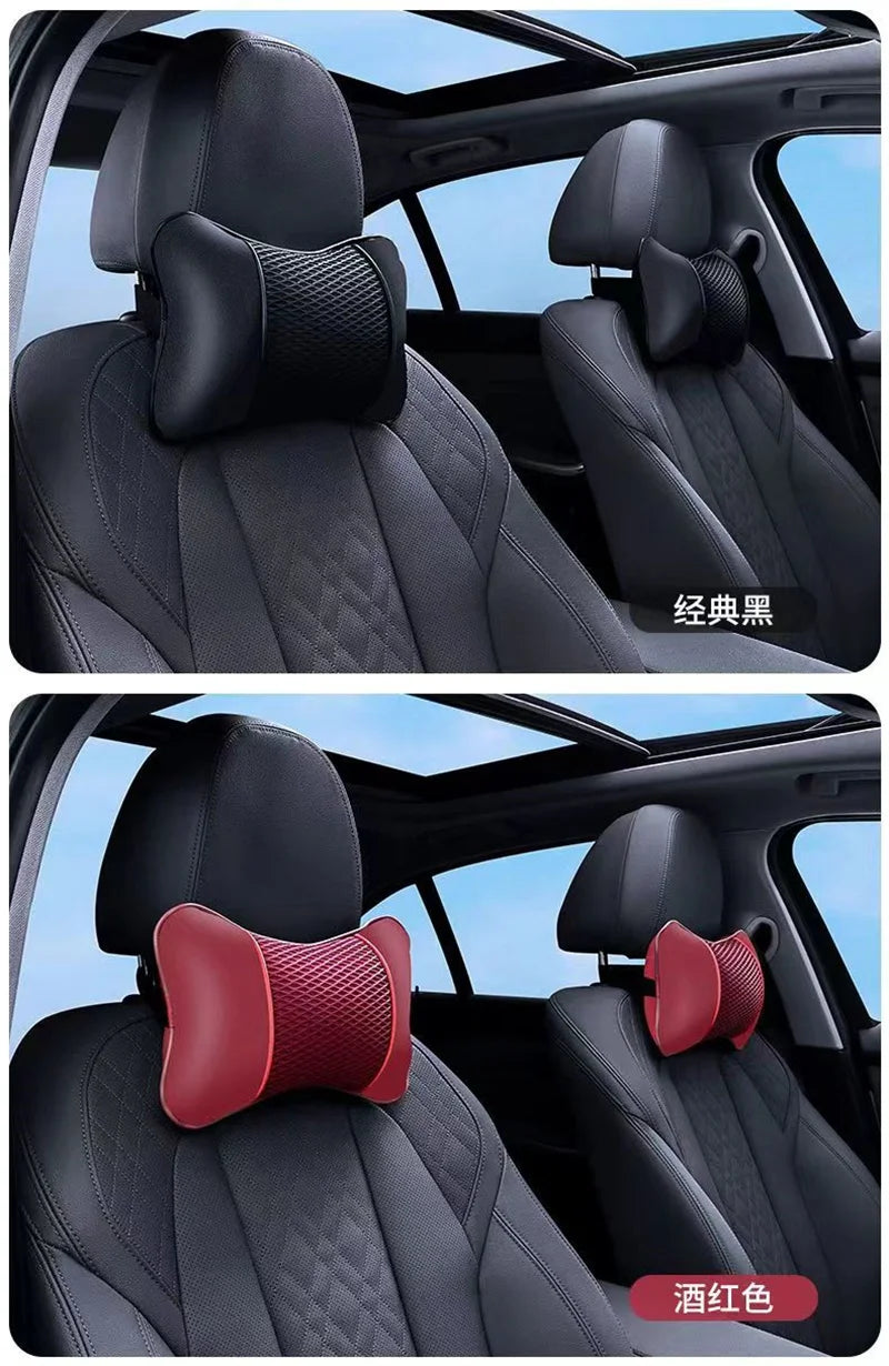 Ergonomic Car Headrest Pillow for Neck Support and Comfort