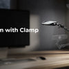 Adjustable Magic Arm with Crab Clamp and Phone Holder