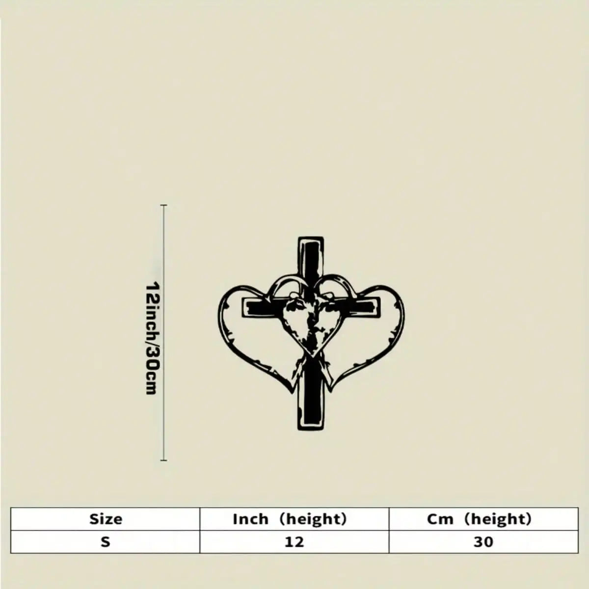 Elegant Metal Cross Wall Art for Home and Office