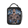 Vintage Wrestling Print Insulated Lunch Tote Bag