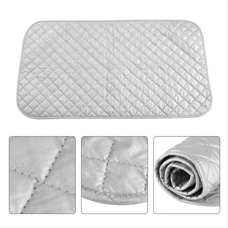 Heat-Resistant Ironing Mat for Laundry Room and Travel