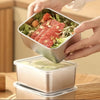 6-Piece Stainless Steel Food Storage Containers with Lids