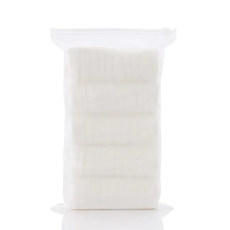 Baby Muslin Washcloths, 5-Pack Soft Cotton Gauze Towels