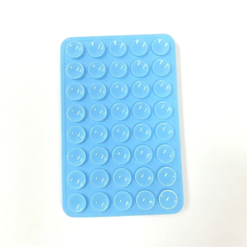 Silicone Suction Cup Phone Grip with Double-Sided Adhesive