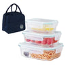 High Borosilicate Glass Meal Prep Containers