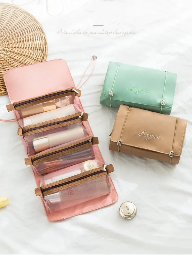 4-in-1 Detachable Travel Makeup Organizer Bag