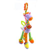 Musical Plush Animal Rattle & Teether Toy for Babies