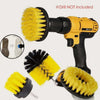 Rotary Drill Brush Cleaning Kit for Deep Scrubbing