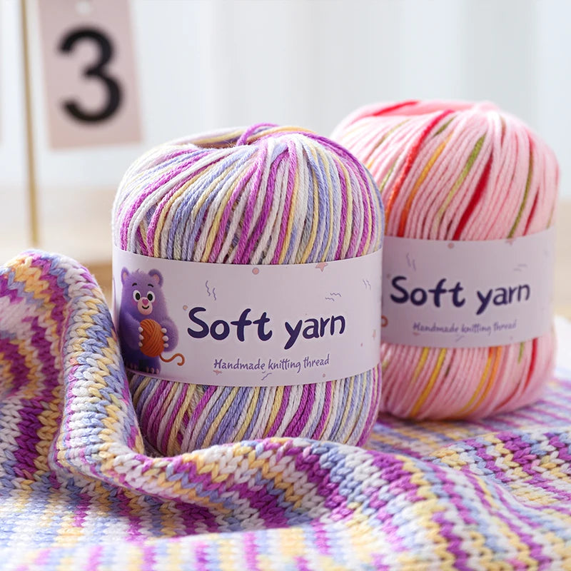 Soft Acrylic Yarn Balls for Knitting – 300g