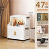 Foldable Double-Door Storage Cabinet