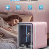 4L Mini Skincare Fridge with Dimmable LED Mirror