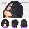 V-Part Straight Half Wig with Natural Layered Volume