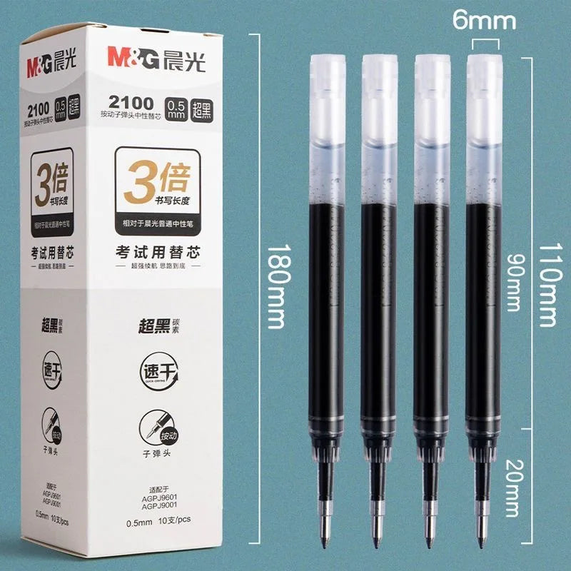 Sanfte, leise Push-Gel-Stift