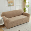 Jacquard Leaf Pattern Stretch Sofa Cover with Non-Slip Backing