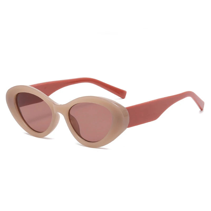 Oval Cat Eye Sunglasses