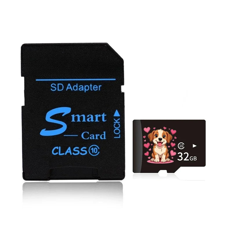 High-Speed microSD Memory Card with Adapter