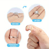 Soft Silicone Ring Sizers for a Snug, Secure Fit