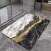Ultra-Absorbent Diatomite Bath Mat with Non-Slip Rubber Base