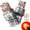 T20 7443 LED Brake Light Bulbs with Canbus Compatibility