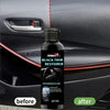 Premium Plastic & Rubber Restorer with Deep Black Gloss Finish