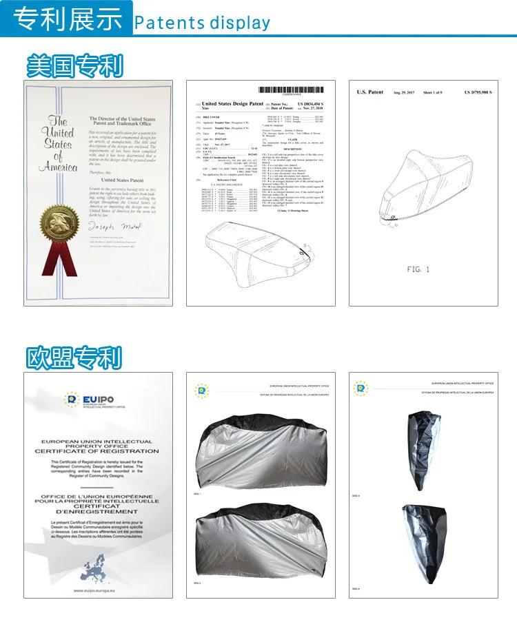 Waterproof Bicycle Cover for Outdoor Storage