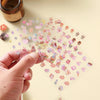 Waterproof Mini Sticker Book for Phone Cases & Crafts