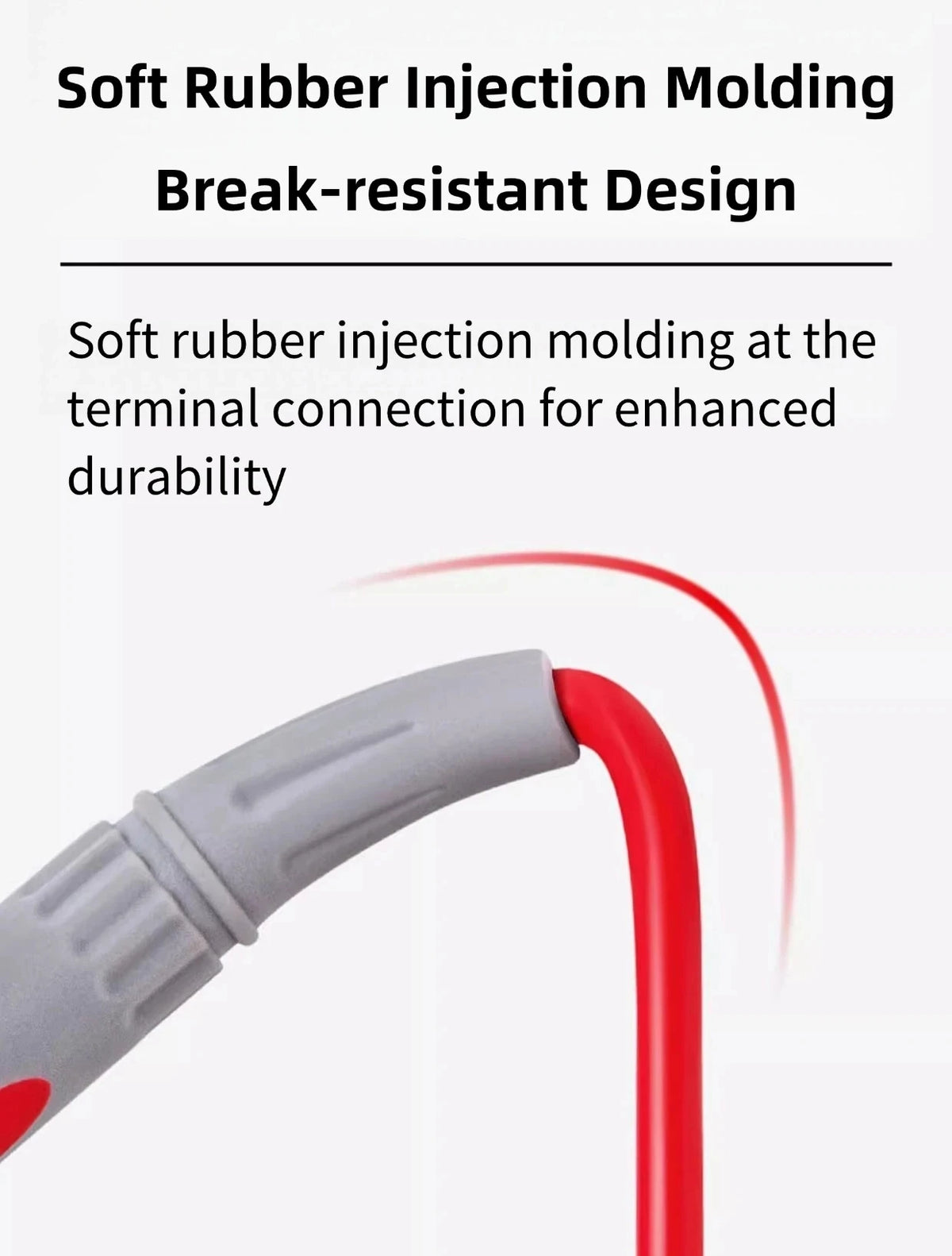 Multimeter Test Lead Kit with Needle-Tip Probes