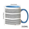 Versteckte Botschaft Keramik-Kaffeetasse