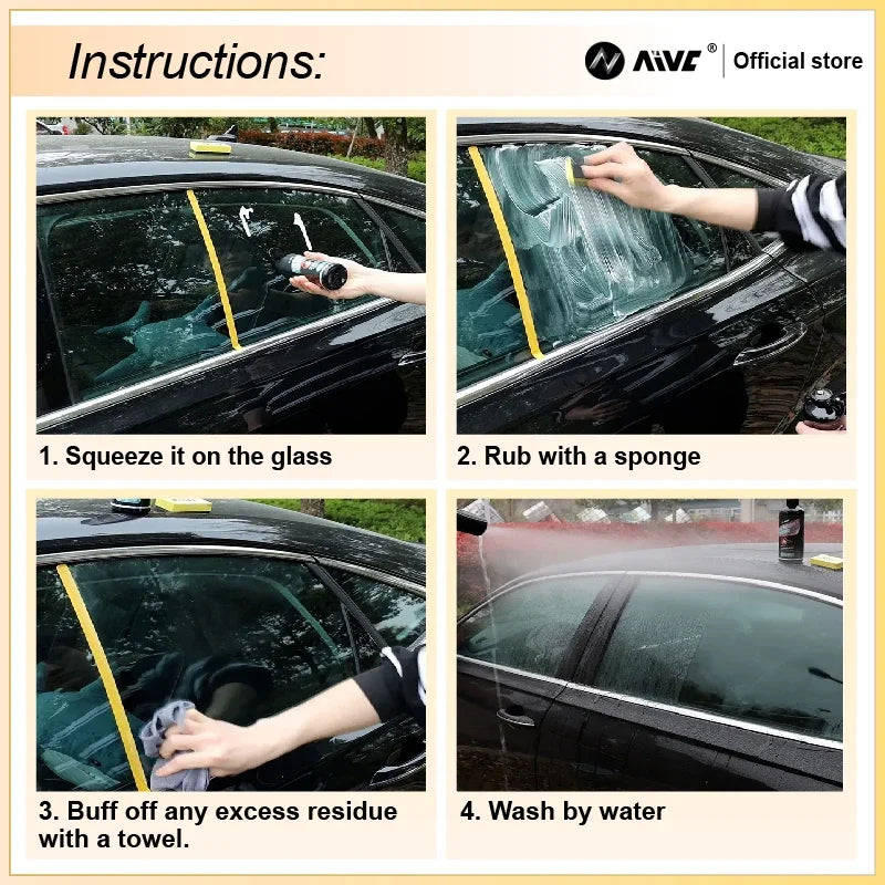 Glass Polish & Oil Film Remover Paste