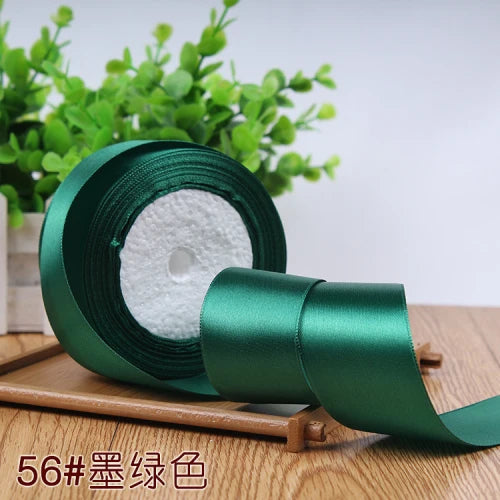 Silk Satin Ribbon Roll for Gift Wrapping, DIY Crafts, and Party Decor
