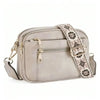 Compact Square Crossbody Bag with Adjustable Strap
