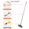 3-in-1 Rotating Scrub Brush with Long Handle