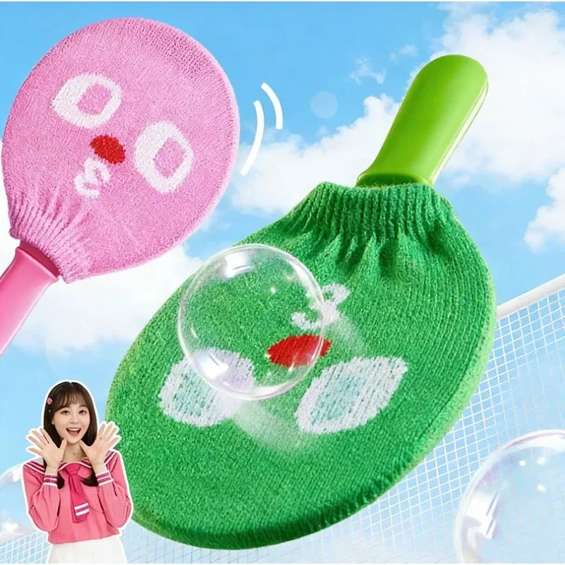 Magic Bubble Wand Toy with Flipping Stick