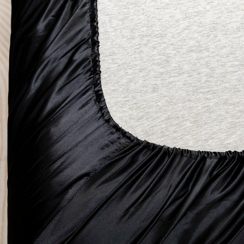 Luxury Satin Bedding Set with Fitted Sheet and Pillowcases