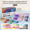 Vibrant Acrylic Gel Pens Set for Art & Writing