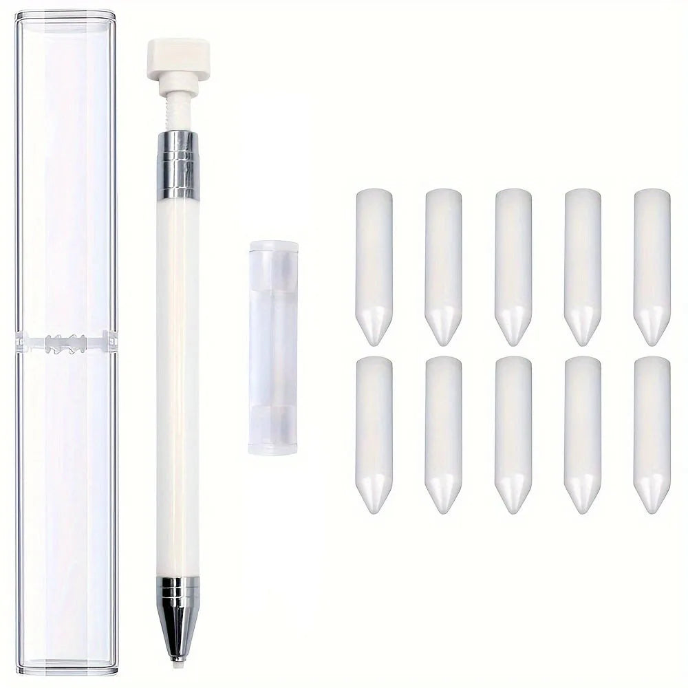 Diamond Painting Pen Kit with Refillable Wax Cores
