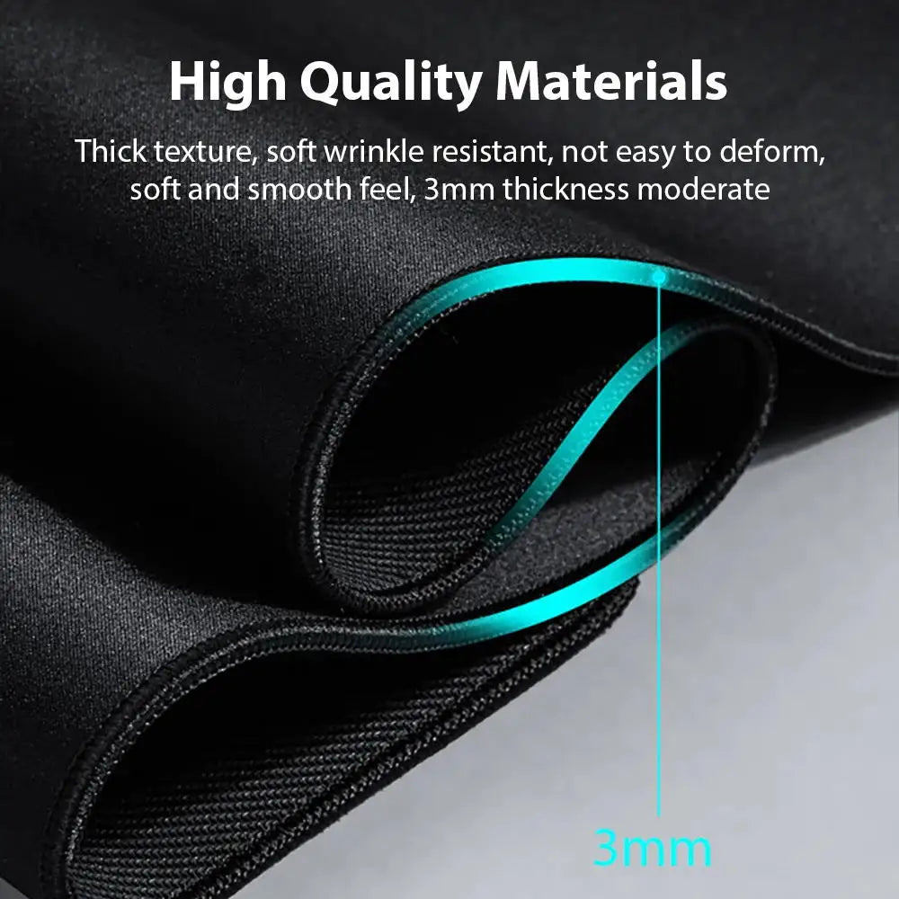 Extra-Large Anime Mouse Pad with Non-Slip Rubber Base