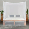 Encrypted Mosquito Net with Easy Single Opening