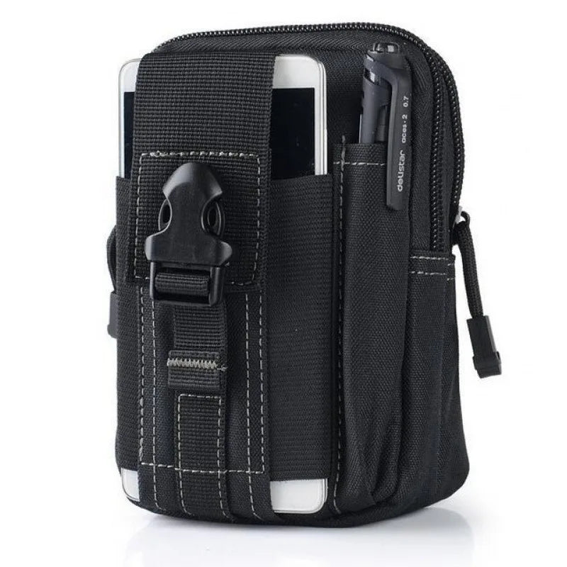 Camouflage Tactical Leg Bag with Adjustable Straps