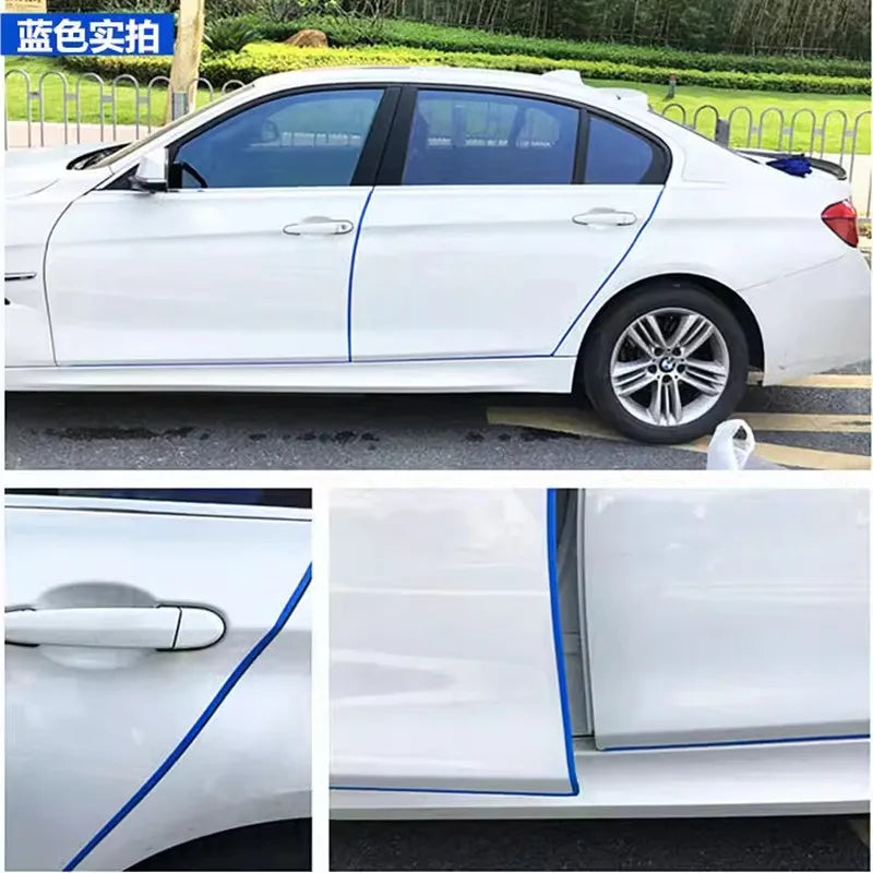 Chrome Car Door Edge Trim Molding Kit – Scratch & Impact Protection